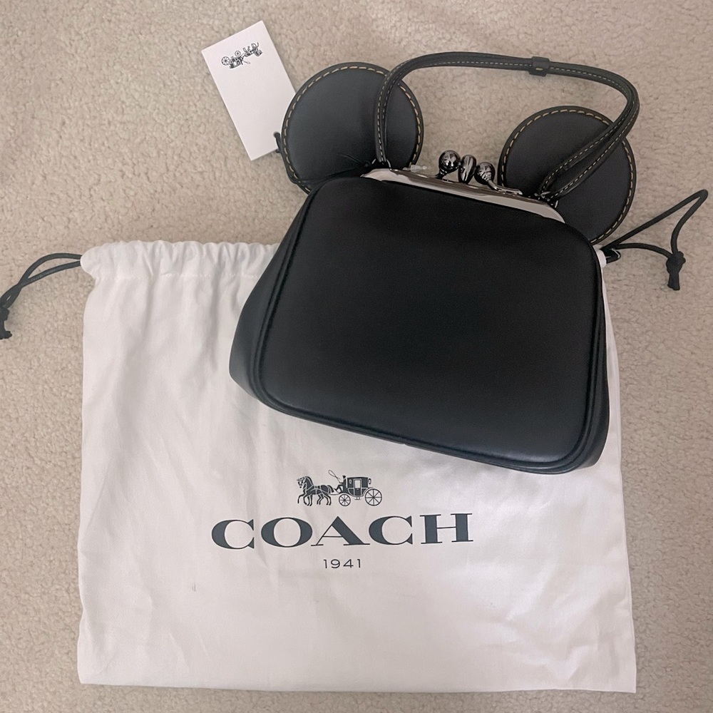 Coach 1941 x Disney Mickey Kisslock Bag